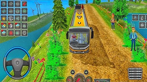 Euro Coach Bus Simulator | New Coach Bus Simulator 3D Gameplay | Android Bus Game Part-01