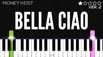 La Casa De Papel - Bella Ciao (Money Heist) | EASY Piano Tutorial