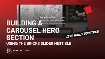Building a Carousel Hero section in Bricks