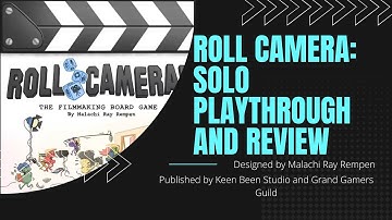 Roll Camera Solo Playthrough and Review