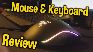 Razer Blackwidow Chroma Stealth & Mamba Review/How To Install Color Profiles