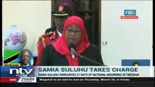 Tanzania: President Samia Suluhu announces 21 days of national mourning