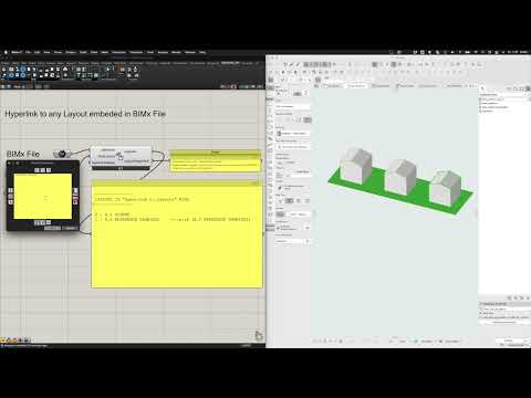 Archicad API hyperlink to layout