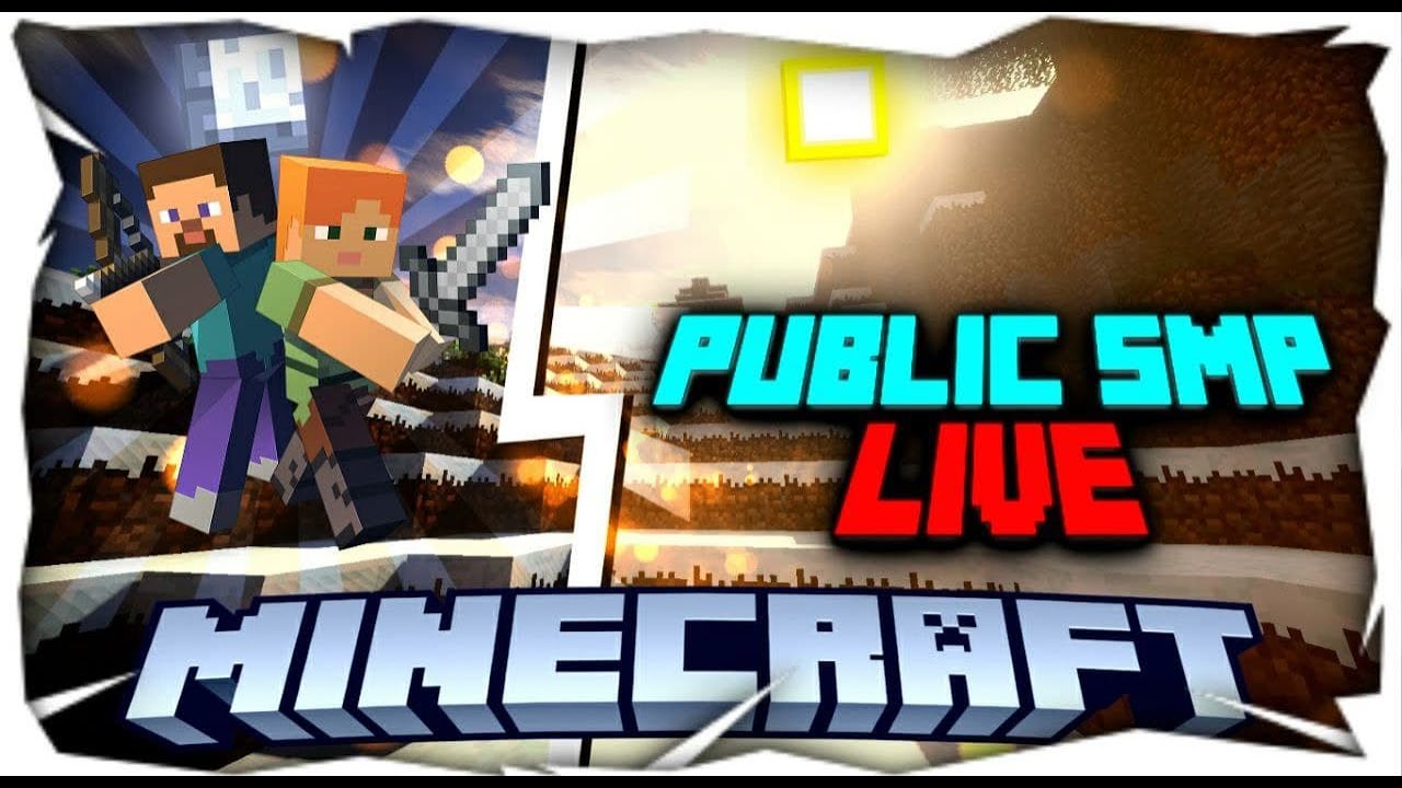 Minecraft Public Smp Live • Minecraft Live 