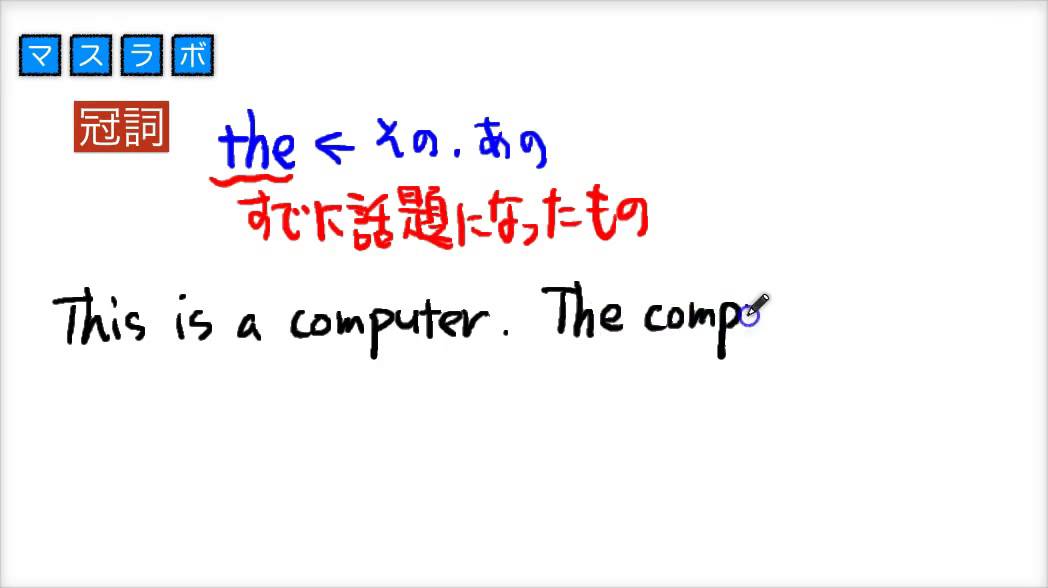 冠詞 中学英語 Youtube