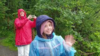 Visiting Falls of Falloch in Scotland Midlands