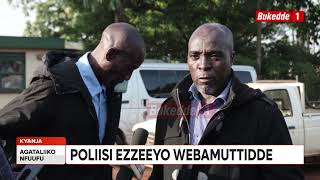 Poliisi Ezzeeyo We Batidde Olaxes, Yagyiddwamu Amasasi 6