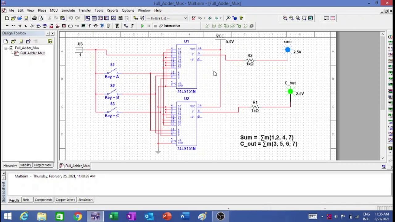 Implementation of Boolean Function using Multiplexer - YouTube