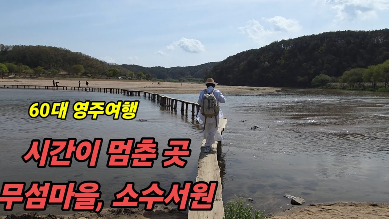 🇰🇷 고요한 풍경속으로  무섬마을과 소수서원 이야기 /영주여행 2