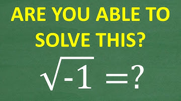 Understanding the Square Root of Negative Numbers | Imaginary Numbers Explained