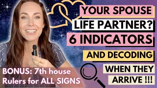 Astrology Indicators of Your Spouse Life Partner & WHEN they arrive! All Signs + planetary rulers