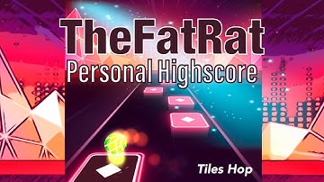 TheFatRat Unity - Personal record improved to 2500 points with endless mode 9 [Tiles Hop]