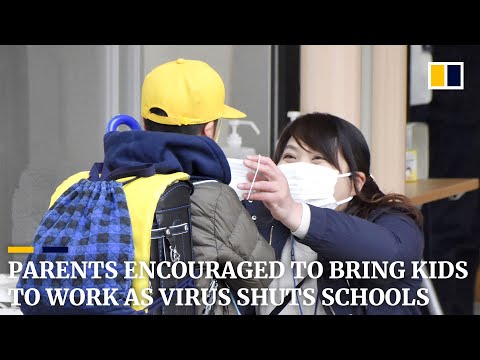 children-taken-to-work-in-japan-as-schools-close-amid-covid-19-outbreak