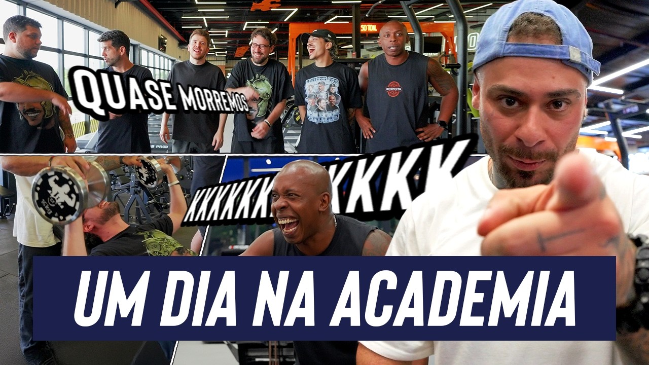SOBREVIVEMOS A UM DIA NA ACADEMIA FT. LEO STRONDA
