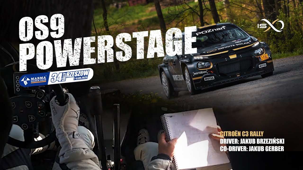 34. MARMA Rajd Rzeszowski 2025 | OS9 SZKODNA | ONBOARD | Jakub 