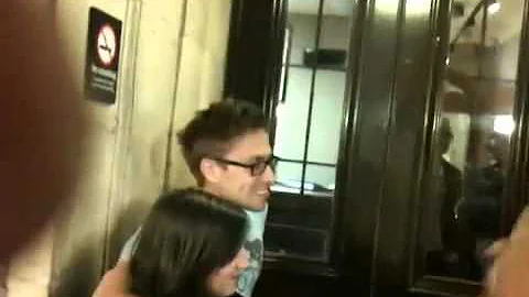 Russell Howard meets Alicja Mrozek