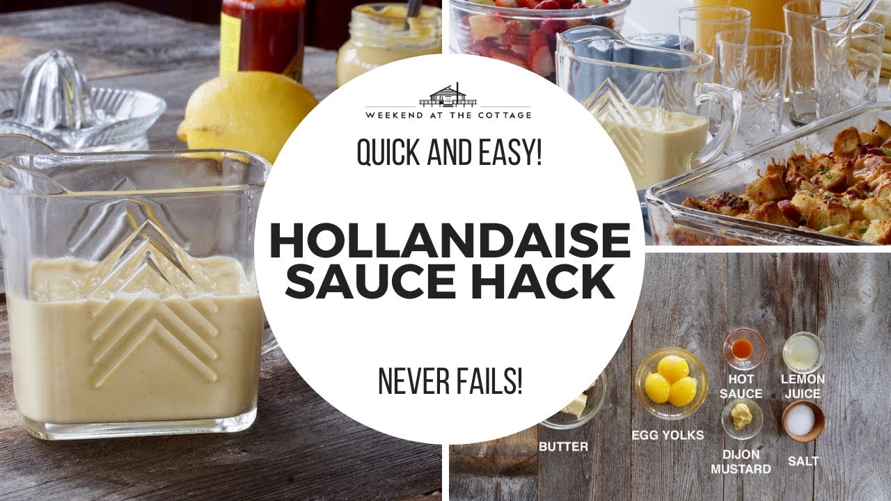 Quick Immersion Blender Hollandaise Recipe