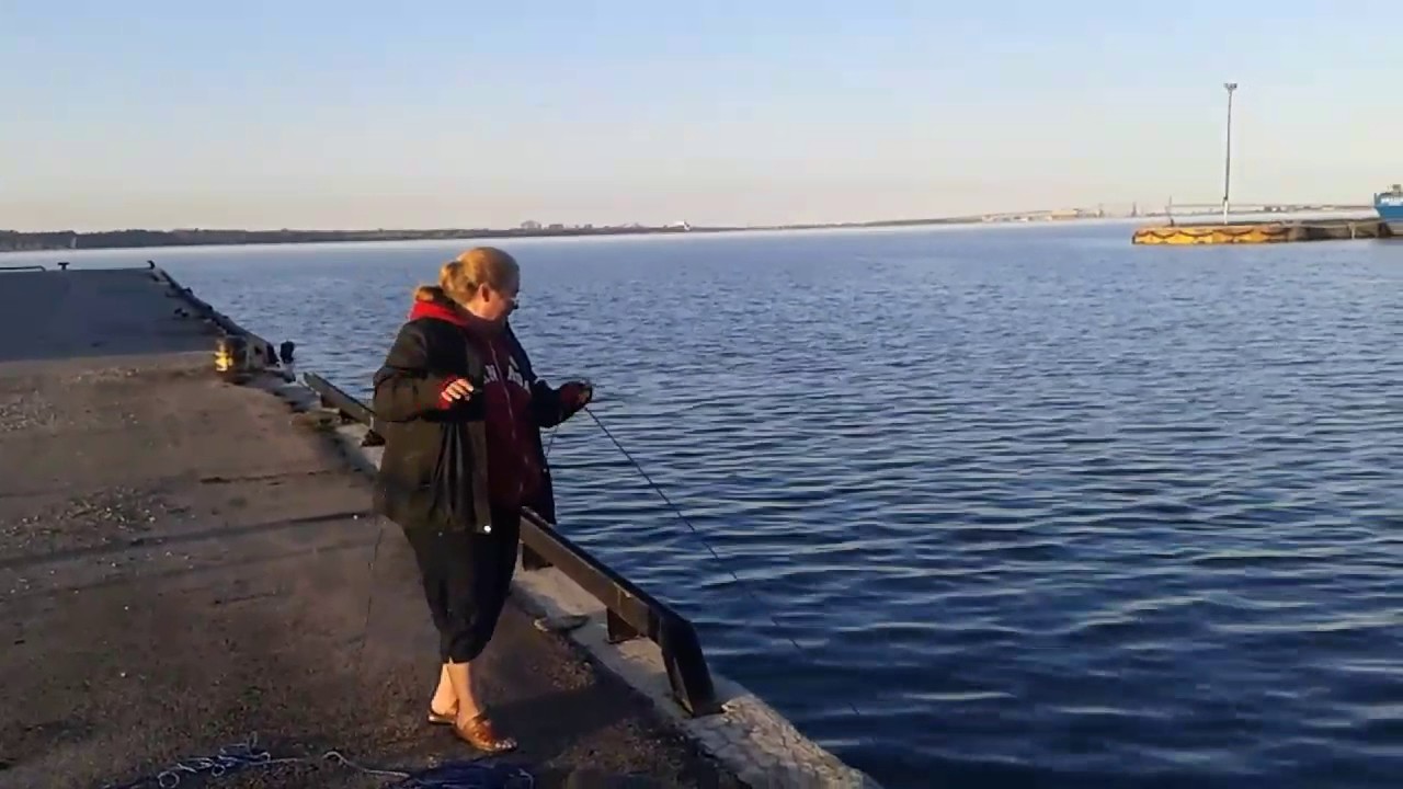 fishing in Hamilton trying it the first time on video YouTube