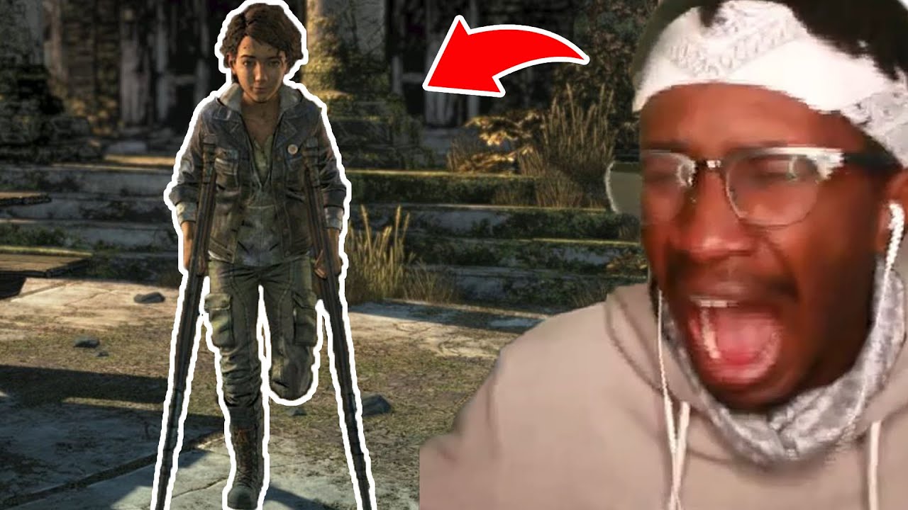 Clementine's Alive Reaction Telltales the walking dead emotional