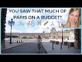 VISITING PARIS ON THE CHEAP I Biking through Paris on a Budget I Paris in a Day