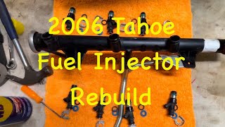 How to rebuild LS Fuel Injectors In A Tahoe.