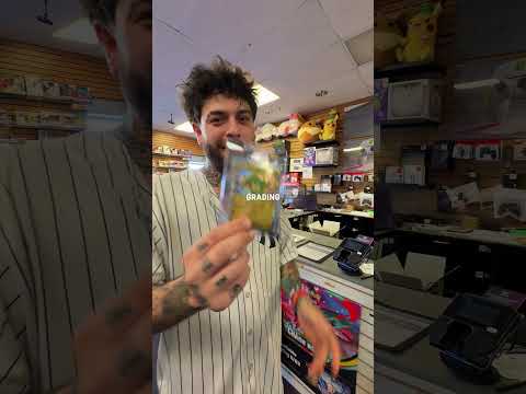 WE SENT PSA A POKEMON CARD WORTH LESS THAN A DOLLAR 😭 #pokemon #shorts