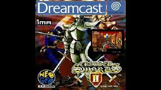 Crossed Swords II Neo Geo CD 2 player 60fps 