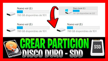Crear Particiones En Disco Duro Windows 10 RAPIDO Y FACIL ✅ Sin Programas 2023
