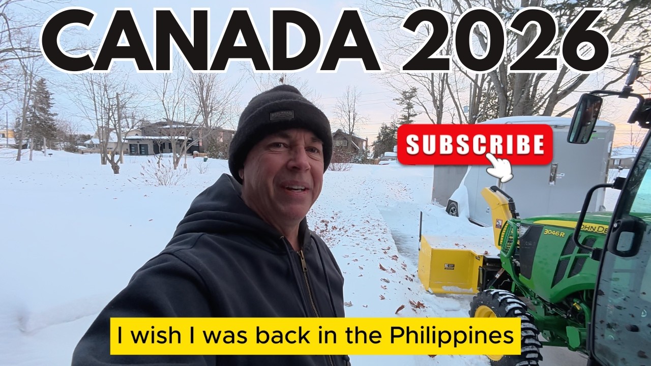 Philippines Heat to Canadian Snow - The Biggest Shock!
