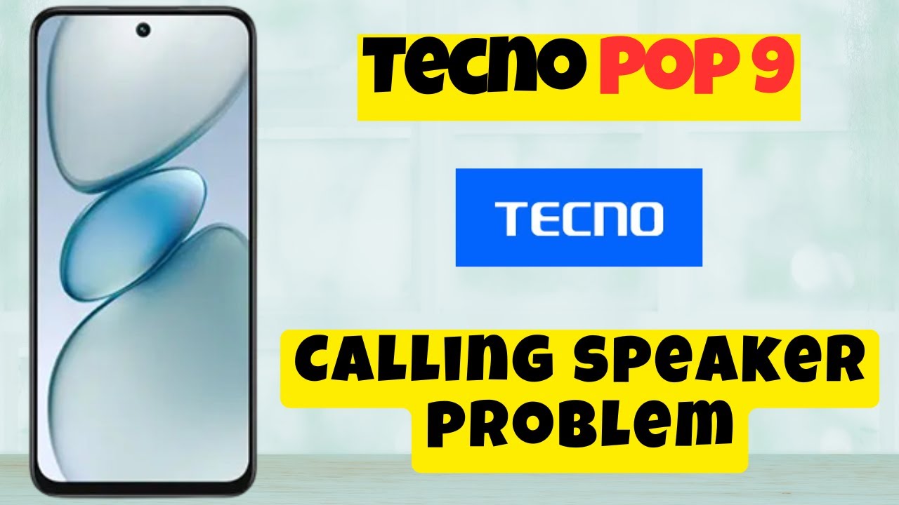 Tecno Pop 9 Front Ear Speaker Not working || Tecno Pop 9 Calling speaker problem