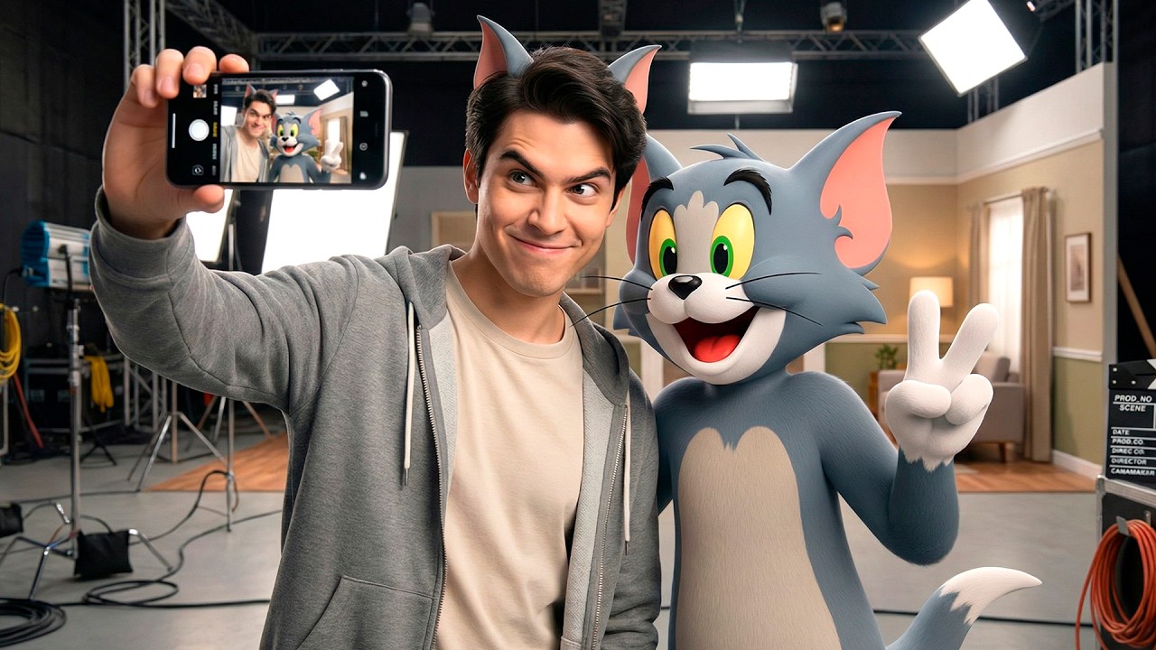 What If TOM AND JERRY Was Real? 🎵 (Tom, Jerry, Spike, Quacker & More)