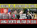 Oficial del Ejército de Chile GANA Evento Militar en EEUU 🇨🇱 #Chile #Valparaiso #ViñaDelMar #CL