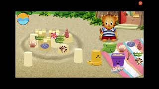 Daniel Tiger Sand Castle Beach Gameplay PBS Kids Game App Summer Games for Kids Toddler Preschool screenshot 4