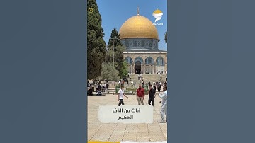 تلاوة عطرة من القرآن الكريم في المسجد الأقصى المبارك قبيل صلاة الجمعة