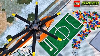 بناء ملعب كرة القدم بقطع ليغو في لعبة فورزا هورايزن 4 | Forza Horizon 4 Lego Valley