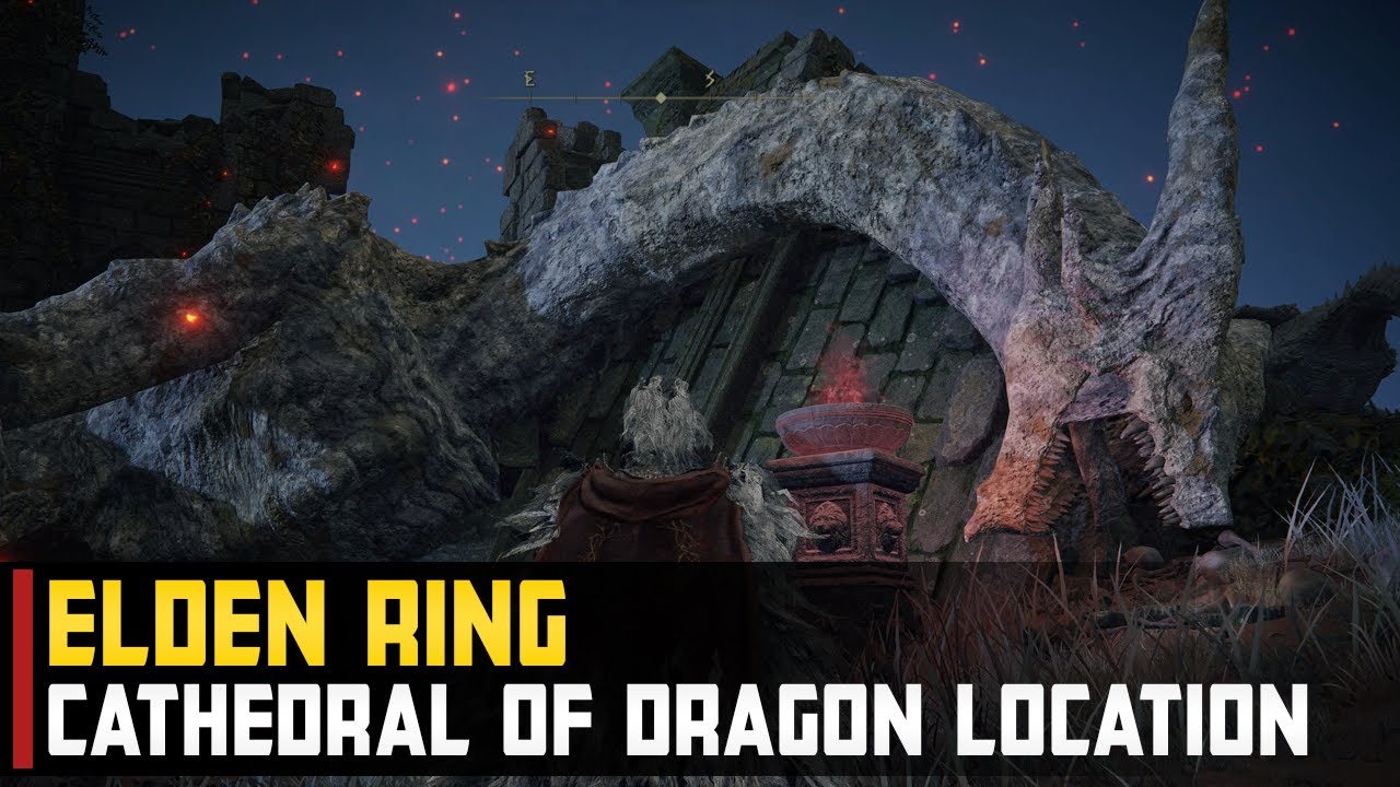 Cathedral of Dragon Communion Location Elden Ring YouTube
