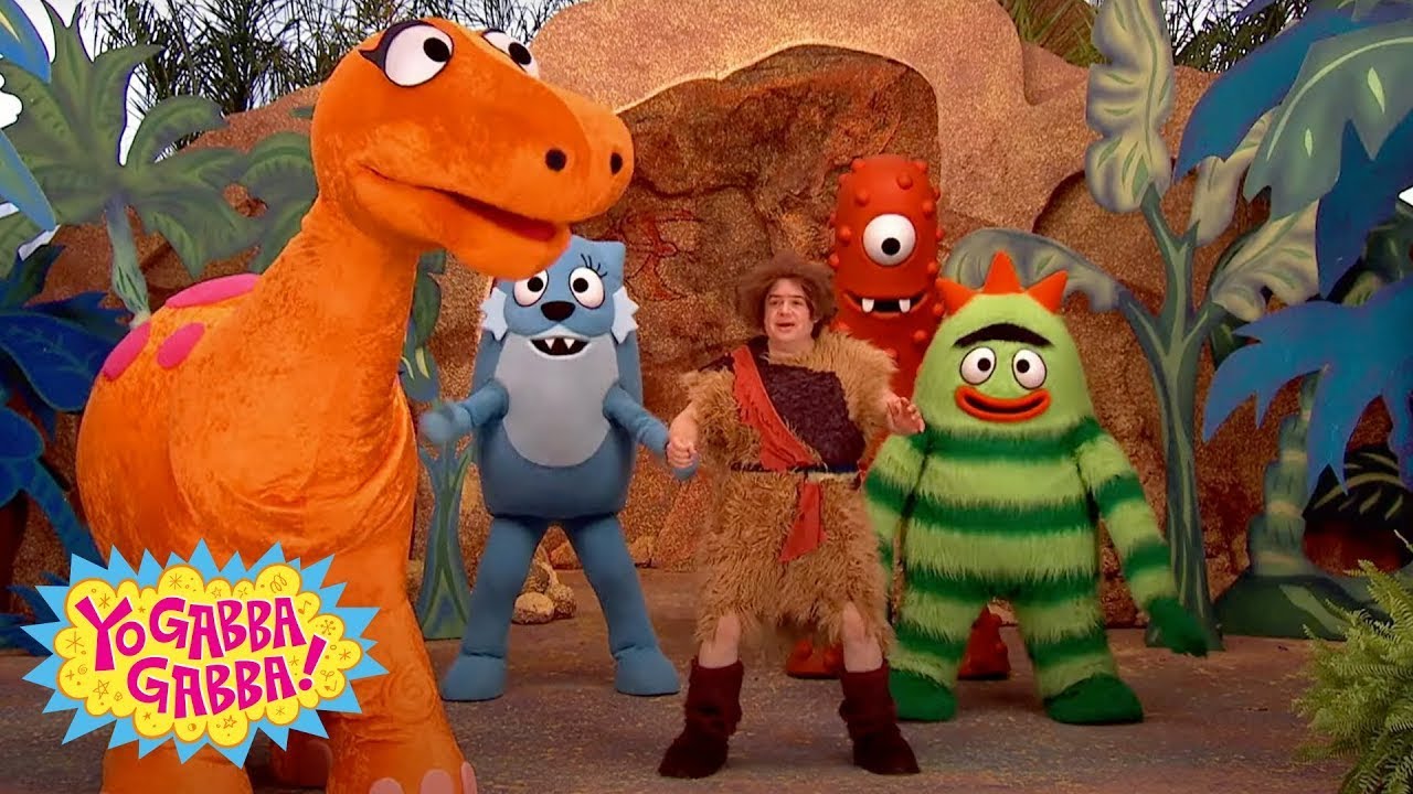 Dinosaur Dance! | Yo Gabba Gabba! | Full Episode | Show for Kids | Wildbrain little ones