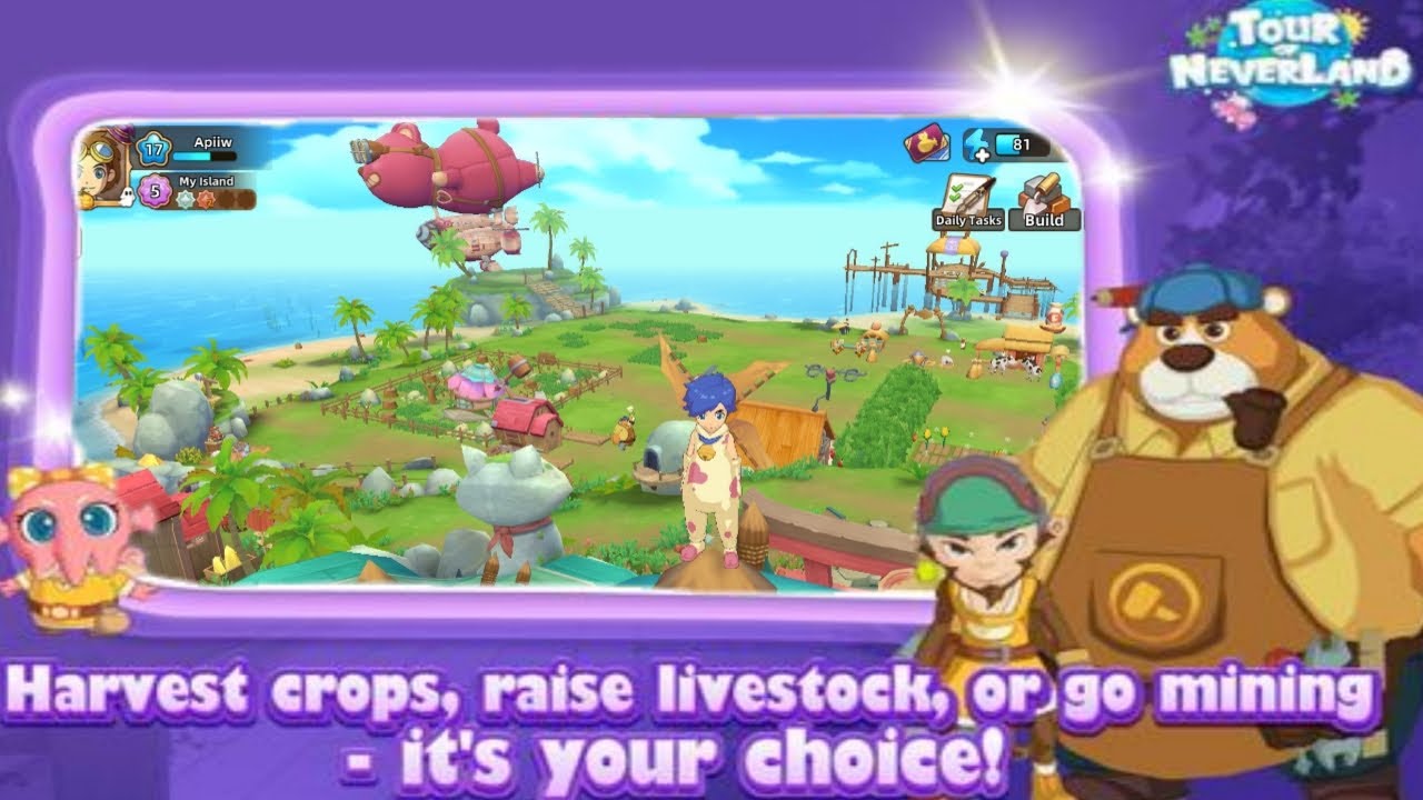 TOUR OF NEVERLAND GAMEPLAY YouTube