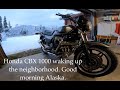 '81 Honda CBX 1000 DG 6-1 pipe waking up the neighborhood