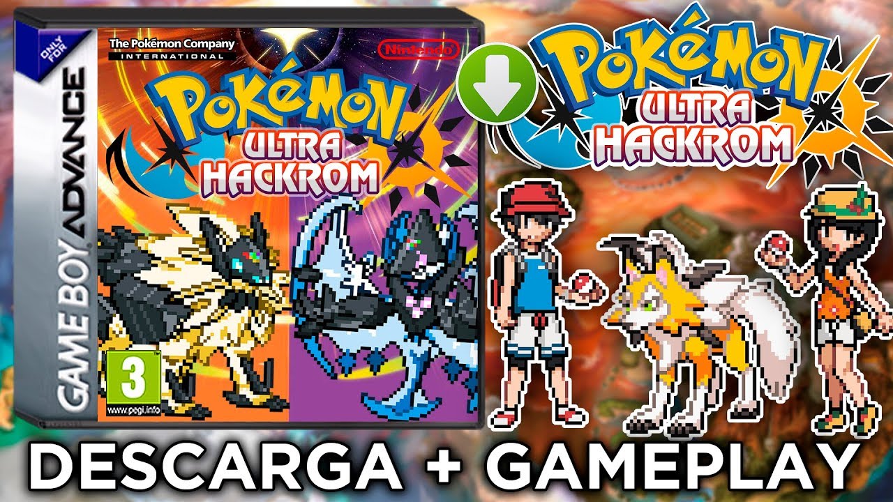 DOWNLOAD POKÉMON ULTRASUN AND ULTRAMOON GBA!, Pokémon Ultra SUN and Ultra  MOON HACKROM