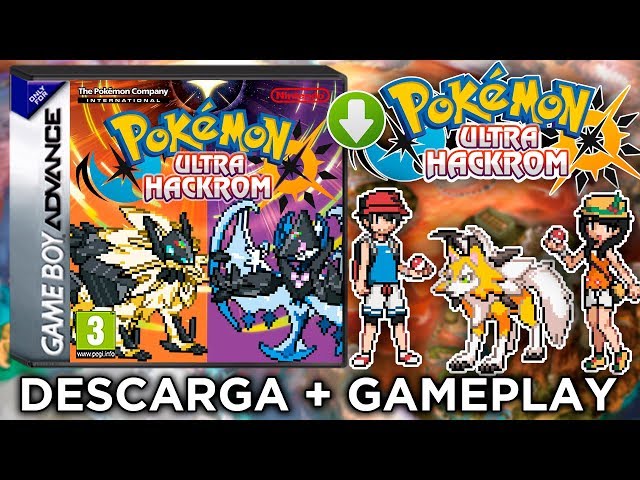 Pokémon Ultra Sol & Lua GBA PT-BR [HACK] 