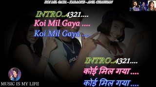 Koi Mil Gaya-Kuchh Kuchh Hota Hai Karaoke With Scrolling Lyrics Eng. \u0026 हिंदी