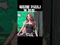 워터밤 카리나 개 미침