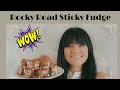 Rocky Road Sticky Fudge - Easy Recipe