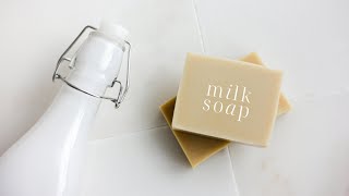 Make creamy milk soaps with me🥛2 ways to use milk in cold process soap❄️ by tellervo 59,878 views 1 year ago 12 minutes, 33 seconds