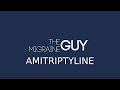 The Migraine Guy Amitriptyline