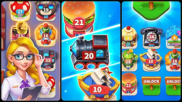 Merge Tycoon: Idle Building Merge Game (Gameplay Android)