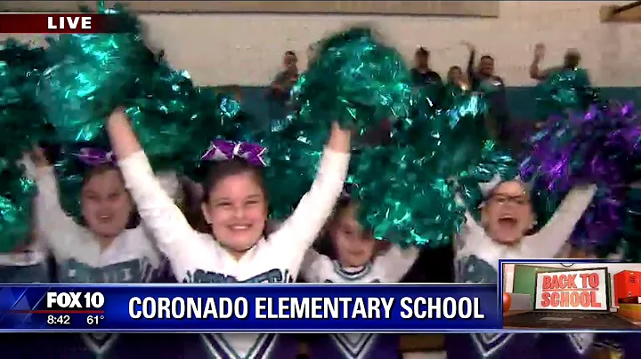 Cory Visits Coronado Elementary School