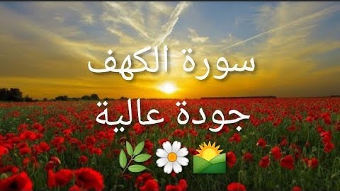 سورة الكهف بصوت الشيخ خالد الغامدي 💙