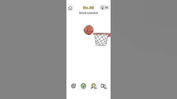 Level 59 : shoot a basket . Brain out